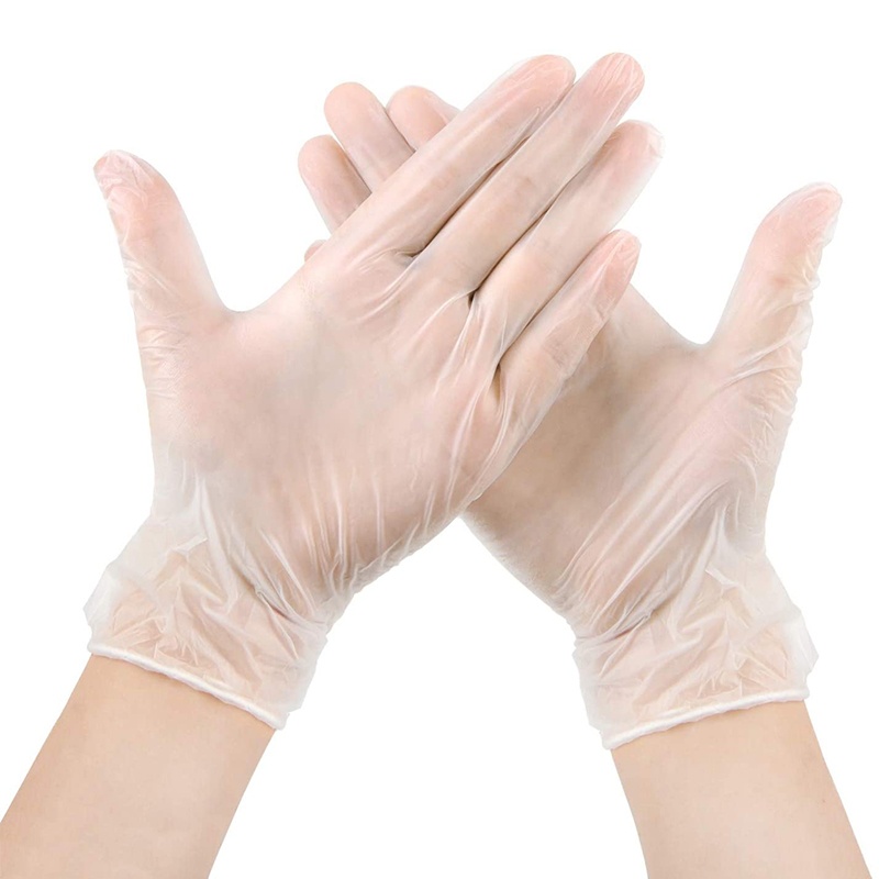 Powder Free Clear Vinyl Gloves